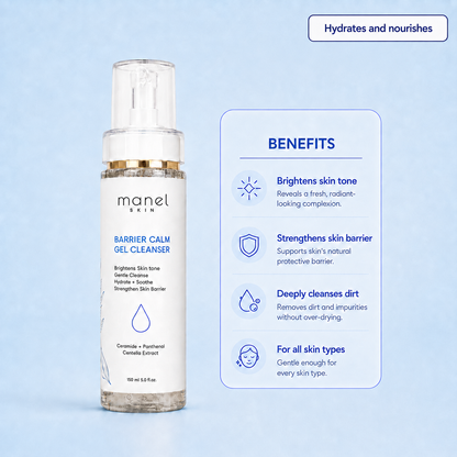 Barrier Calm Gel Cleanser | Hydrating & Soothing Facial Cleanser