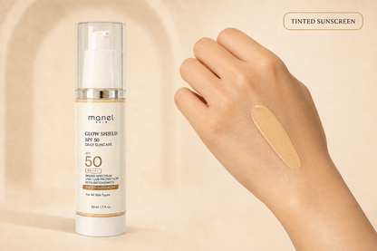 Glow Shield Tinted SPF 50 | Tinted Daily Sunscreen
