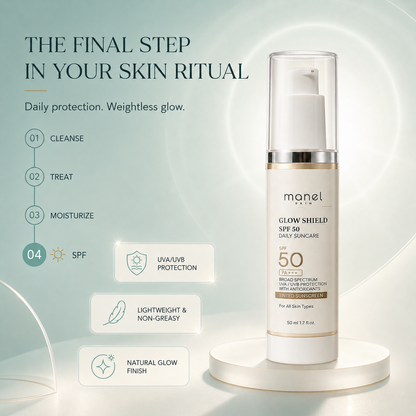 Glow Shield Tinted SPF 50 | Tinted Daily Sunscreen