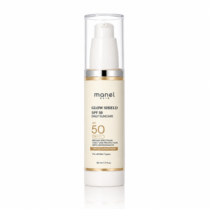 Glow Shield Tinted SPF 50 | Tinted Daily Sunscreen