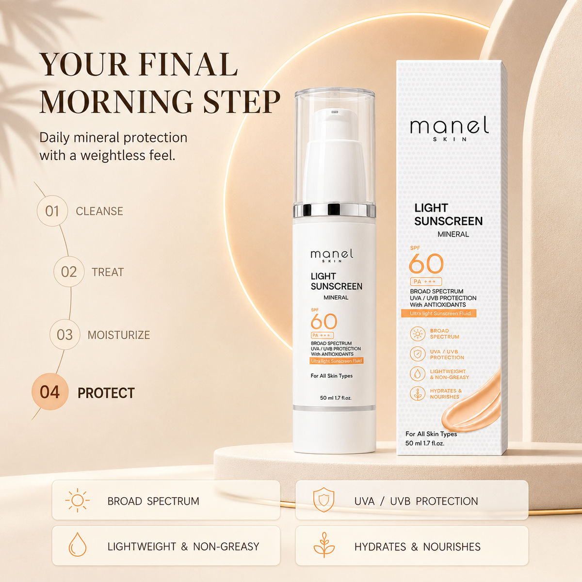 Mineral Shield SPF 60 | Broad-Spectrum Daily Sunscreen