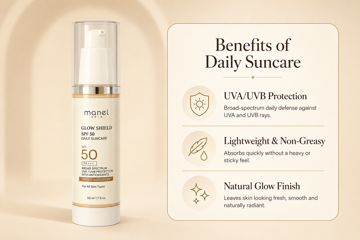 Glow Shield Tinted SPF 50 | Tinted Daily Sunscreen