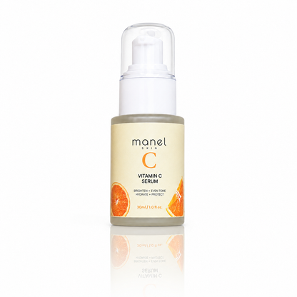Vitamin C + Hyaluronic Acid Serum | Brightening & Hydrating Face Serum